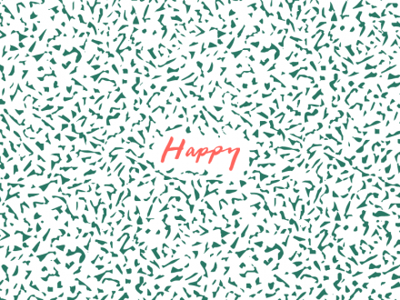Открытка Happy